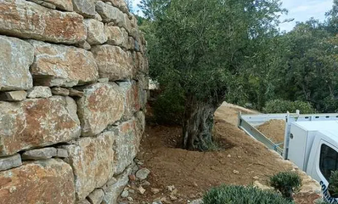 Enrochement, Sainte-Maxime, LVTP Terrassement