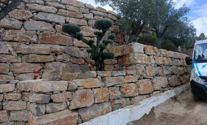 Enrochement, Sainte-Maxime, LVTP Terrassement