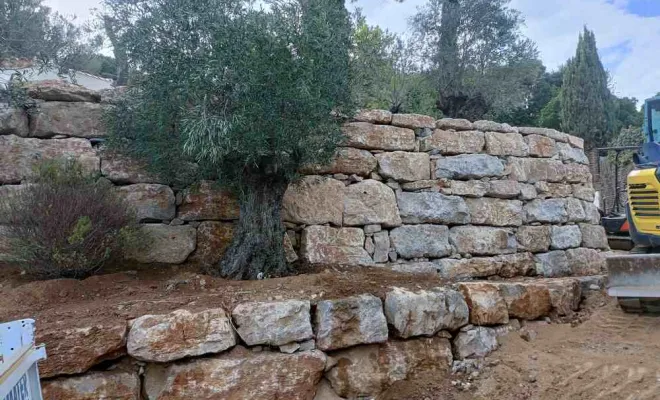 Enrochement, Sainte-Maxime, LVTP Terrassement