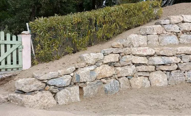 Enrochement, Sainte-Maxime, LVTP Terrassement