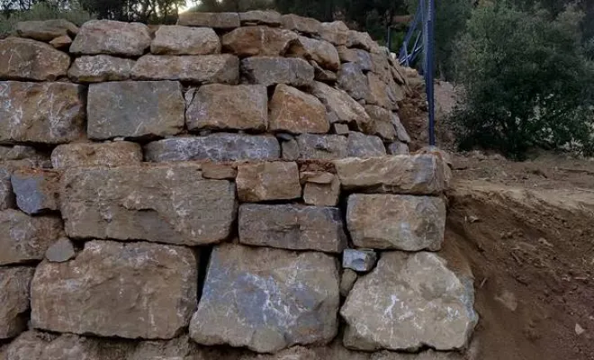 Enrochement, Sainte-Maxime, LVTP Terrassement