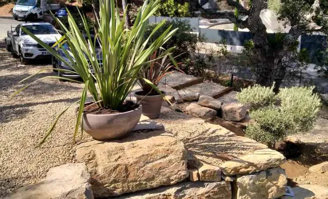 Enrochement, Sainte-Maxime, LVTP Terrassement