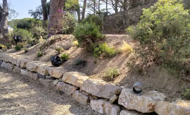 Enrochement, Sainte-Maxime, LVTP Terrassement