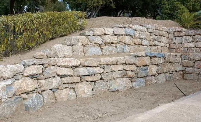 Enrochement, Sainte-Maxime, LVTP Terrassement