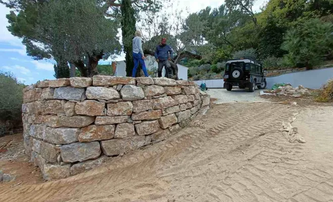 Enrochement, Sainte-Maxime, LVTP Terrassement